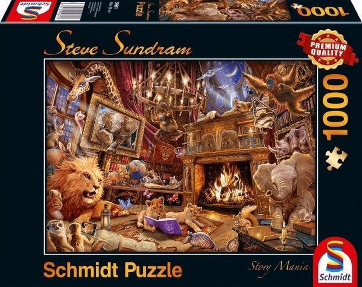 Schmidt Story Mania, 1000 stukjes Puzzel