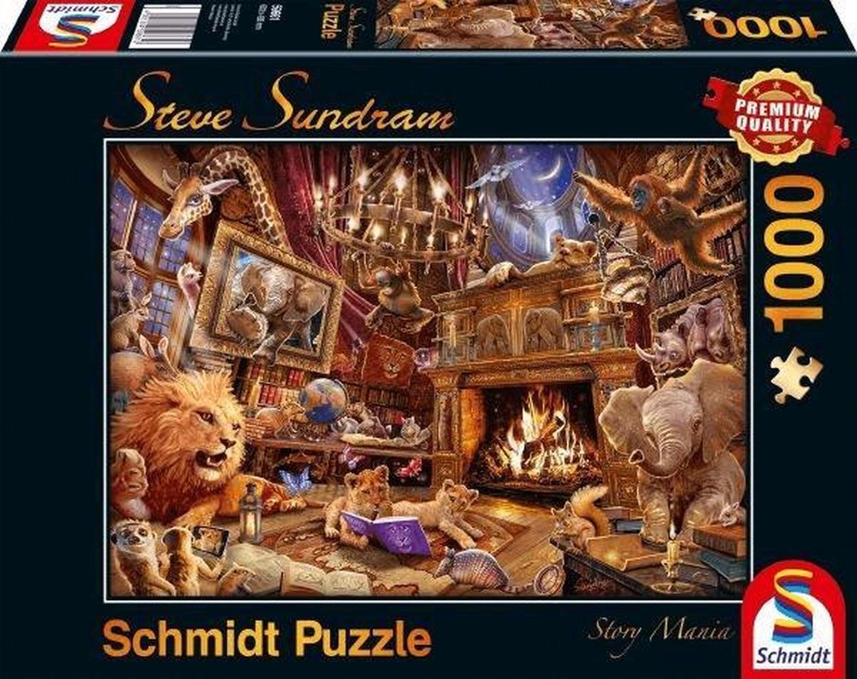 Schmidt Story Mania - Puzzel (1000 stukjes) - Unisex