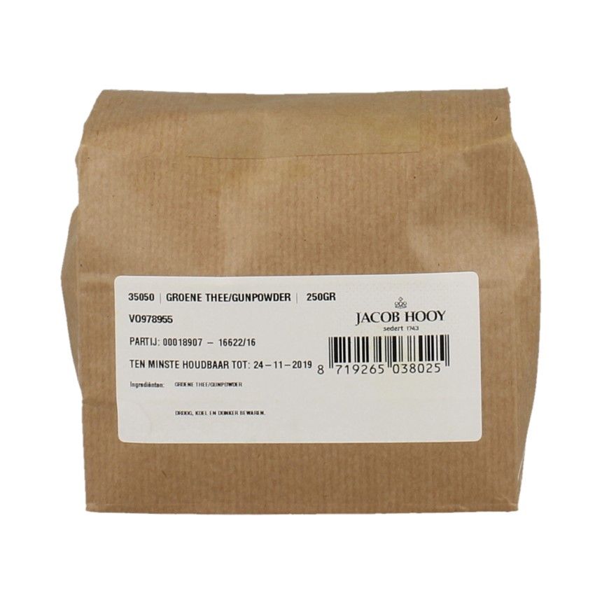 Jacob Hooy Groene Thee - Gunpowder - 250g