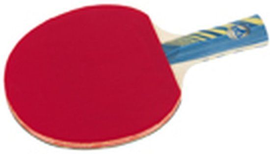 Rucanor Tafeltennisbats - rood/zwart
