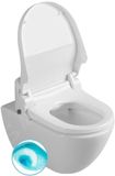 Sapho bidet électronique en céramique, SoftClose, SwirlFlush, ExtraGlaze, blanc