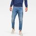 G-Star 3301 Regular Tapered Heren Jeans W28/L30 worn in azure