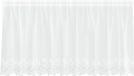 vidaXL Lacegordijn Wit 80 x 300 cm Polyester