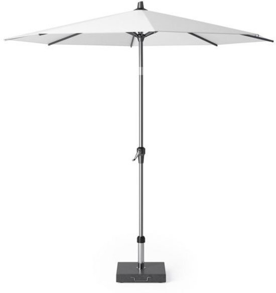 - Riva parasol 300 cm wit met kniksysteem