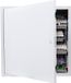 VEVOR Inspectieluik voor Gipsplaatconstructies, 489x489 mm, Gegalvaniseerde Stalen Inspectiedeur met Sleufslot, Onderhoudsluik voor Plafondmontage (Sanitair & Elektra), Installatieafmetingen 467,5x467,5 mm, Inspectieluik