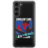 ERT GROUP mobiel telefoonhoesje voor Samsung S23 PLUS origineel en officieel erkend Marvel patroon Spider Man 033