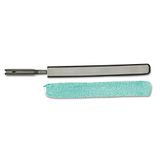 Rubbermaid Commerciële FGQ85200WH00 Executive Series HYGEN High-Performance Flexibele Microfiber Duster en Frame, Groen