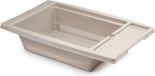 Plasticforte Évier passoire - plastique - égouttoir - 43 x 27 x 10 cm - taupe