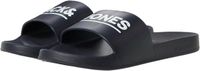 Jack & Jones JFWOLLIE SLIDER Logo Badslipper Antraciet - Maat 41