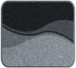 FLASH badmat 40x50cm antraciet