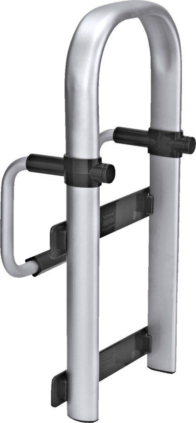 Wenko Instaphulp Badkuip Secura - 25,5 cm - Aluminium - Zilver