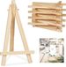 Marque non spécifiée chevalet de peintre petit - mini chevalet - 100 pièces - porte-menu - porte-photo bois