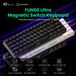 Akko MonsGeek FUN60 Ultra Mechanical Gaming Keyboard - Magnetic Switch - 60% - Fast Trigger - 8K