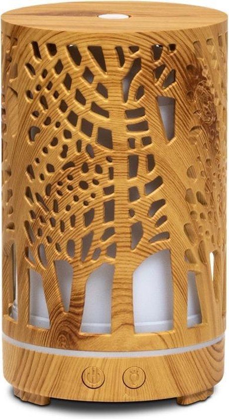 Aromadiffuser Zen Forest Naturel - Houtkleur - 200 ml - Navulbaar