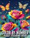 Color By Number Coloring Book For Adult