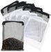 Dailygoods Sacs de filtre d'aquarium 10 Pièces