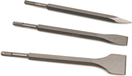 Makita D-42357 SDS-Plus 3 delige Beitelset in koffer