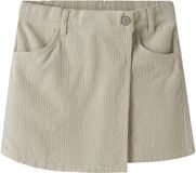 NAME IT Short Bermuda NKFCLEO CORD SKORT 2009-CY - Taille 128 - Coton - Oatmeal
