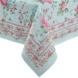 Elrene Home Fashions Lente zomer vintage bloemen tuin cottage grens stof rechthoekig tafelkleed 152 x 304 cm