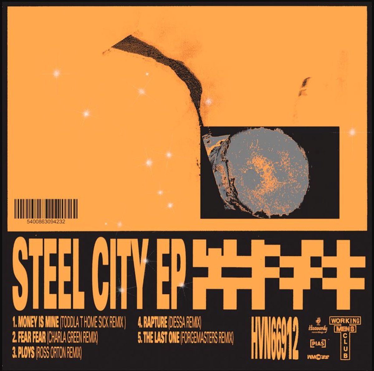 PIAS Nederland Working Mens Club - Steel City (12" Vinyl Single)