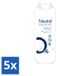 Neutral 5 x Shampoo doux pour peau sensible - 250 ml - Lot économique - 5 pièces