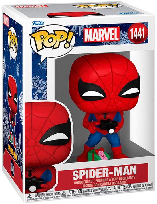 Funko Spider-Man Spider-Man (Holiday) vinylfiguur 1441