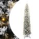 Sapin de Noël artificiel vert 180 cm PVC et acier et plastique
