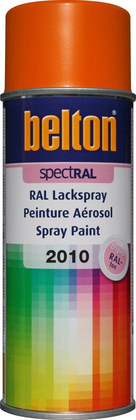 Belton Spuitbus RAL 2010 Signaal Oranje 400ml