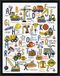 Design Works Counted Cross Stitch Kit 12"X16"-Construction ABC (14 Count)