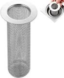 Merkloos / Sans marque BeltAvenue Holding B.V. Badkamerfilter | Gootsteenfilter | Gebruiksvoorwerp- Aflopend- Wasruimte- Camper & Toilet | Haarfilter- RVS Doucheafvoeren