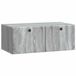 vidaXL Wandmontage TV-kast 78,5 x 41 x 30 cm Grijs Sonoma Bewerkt hout
