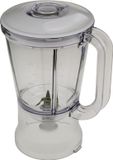 Moulinex Blender Beker CPL - Wit/Transparant - Kunststof - 1.25L