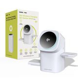 Mobile Origin WCHS-PW11-WHT Station de recharge sans fil 3-en-1 Qi2, Blanc
