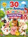 Farm Animals Coloring Book for Kids