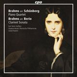 Brahms Cpo Piano Quartet / Clarinet Sonata