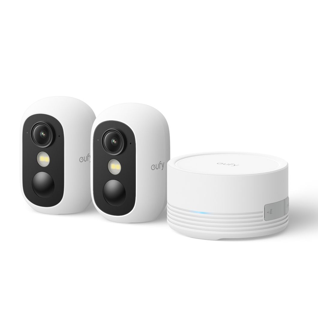 Eufy eufyCam C35 2-Cam Kit - Draadloze Beveiligingscamera - Wit