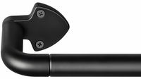 Tringle à rideaux extensible avec design incurvé, 81-218 cm