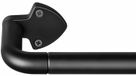 Tringle à rideaux extensible avec design incurvé, 81-218 cm