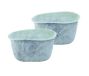 Krups YX103601 - Herbruikbare koffiefilter - Blauw - 2 stuks