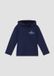 s.Oliver Hoodie van lichtgewicht sweatstof met print op voor- en achterkant