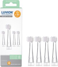 LUVION Opzetborstel - 3 tot 18 maanden - Set van 4