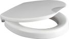 OEM Duroplast Verhoogde wc-brilverhoging - comfortabel zitten - 1 stuk - wit