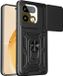 Techsuit Hoesje geschikt voor Realme 16 Pro Plus - Camshield Back Cover - Zwart