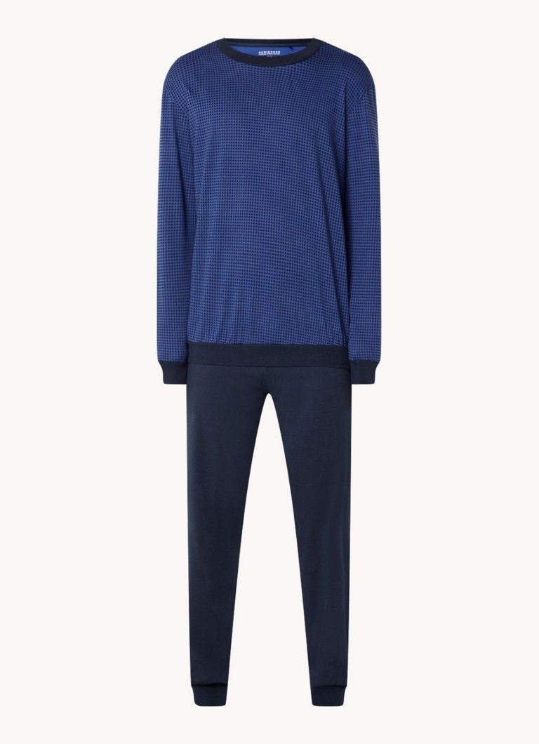 Schiesser Pyjamaset met grafische print