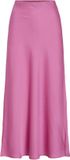 VILA VIELLETTE HW MIDI SKIRT - NOOS - Femmes - Jupes - Taille haute - Coton - Uni - Longueur genou - Décontracté - Fiji Flower