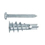 Index Fixing Systems BZTAPLAME gipskartonplug van gegoten zink TAPLA ME met een schroef DIN 7981 (4,2 x 32)