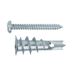 Index Fixing Systems BZTAPLAME gipskartonplug van gegoten zink TAPLA ME met een schroef DIN 7981 (4,2 x 32)