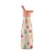 Cool Bottles - Geïsoleerde waterfles van roestvrij staal - 260 ml - Compact formaat - 36 uur koud / 18 uur warm - BPA-vrij - Fruit Salad