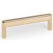 Viefe BEAM Poignée de meuble en métal, Laiton poli - 96 mm