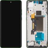 Motorola Écran avec écran tactile Motorola Edge 60, avec cadre, vert, Service Pack 5D68C29944